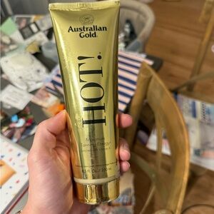 Adidas Gold Tube with Black Text